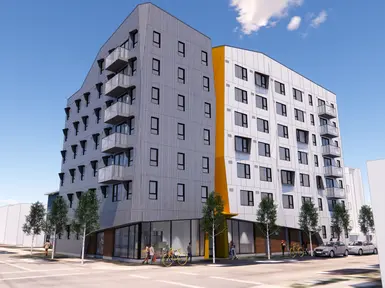 2372 Ellsworth St., a 49-unit and 166-bed student housing community near UC Berkeley.