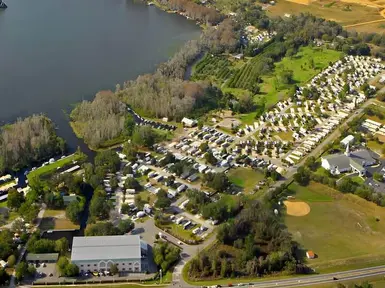 RV park and resort with 286 concrete pads