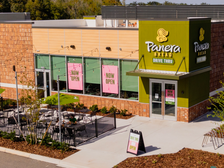 single-tenant Panera Bread property