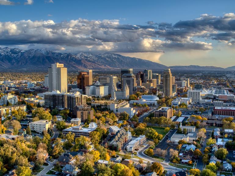 Skyline image of Salt Lake City