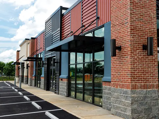 New Shopping Strip Center Almost Ready to Open