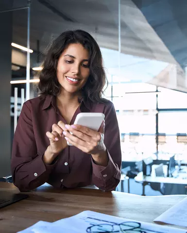 Women working in office